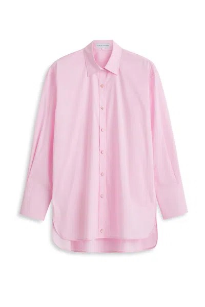 Scanlan Theodore Parachute Cotton Shirt In Pale Pink