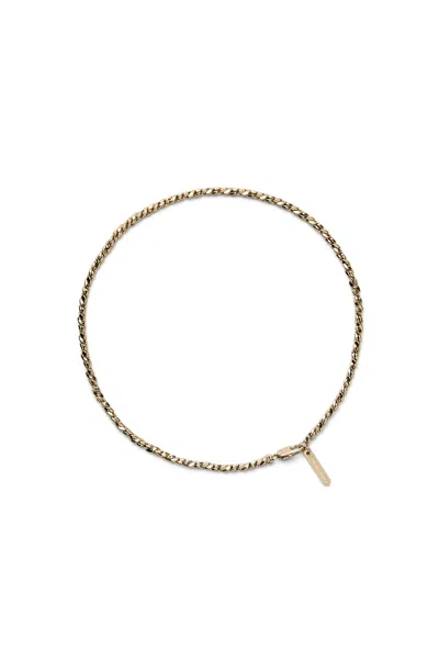 Scanlan Theodore Petra Fine Chain Choker In Light.gold
