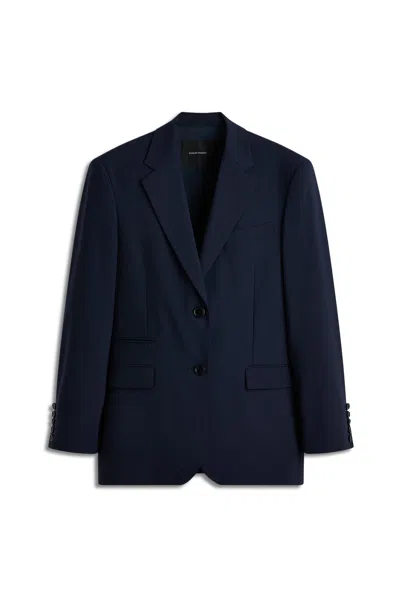 Scanlan Theodore Relaxed Tailored Jacket In Blue