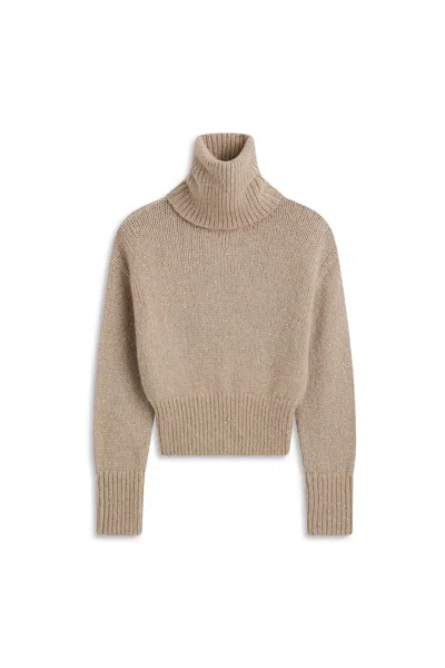 Scanlan Theodore Sequin Knit Sweater In Neutral