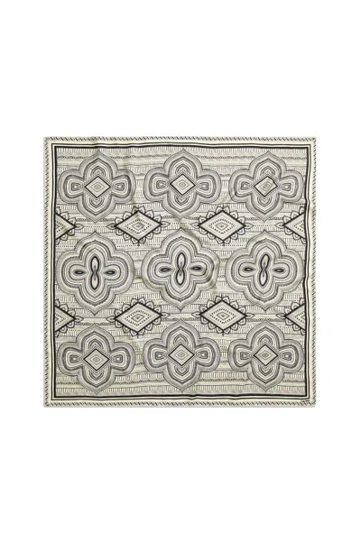 Scanlan Theodore Silk Ottoman Scarf In Multi