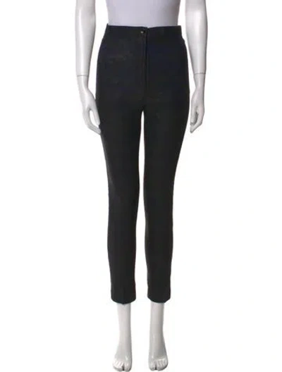 Pre-owned Scanlan Theodore Skinny Leg Pants In Black