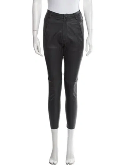 Pre-owned Scanlan Theodore Skinny Leg Pants In Black
