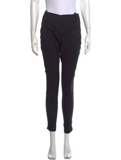 Pre-owned Scanlan Theodore Skinny Leg Pants In Black