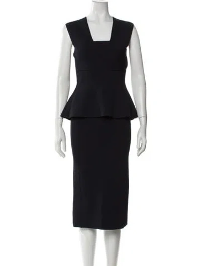 Pre-owned Scanlan Theodore Skirt Set In Multi