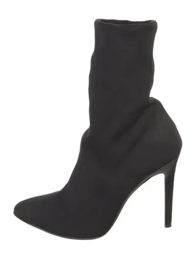 Pre-owned Scanlan Theodore Sock Boots In Black