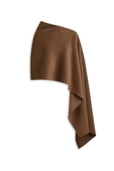 Scanlan Theodore Soft Cape Scarf In Camel