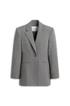 Scanlan Theodore Soft Tailored One Button Jacket In Mink