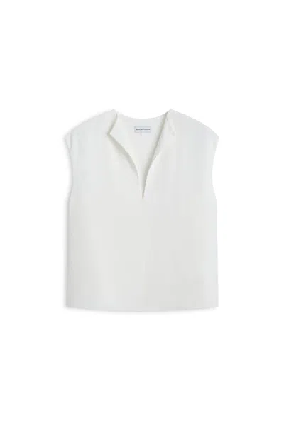 Scanlan Theodore Soft V Neck Tank In White