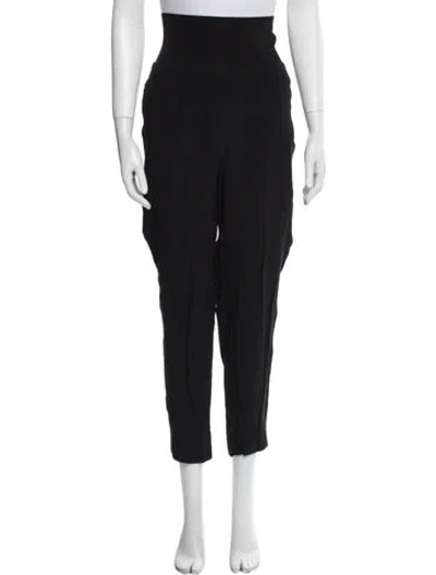Pre-owned Scanlan Theodore Straight Leg Pants In Black