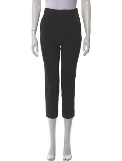 Pre-owned Scanlan Theodore Straight Leg Pants In Black