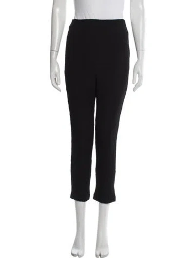 Pre-owned Scanlan Theodore Straight Leg Pants In Black