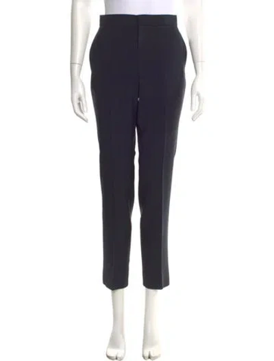 Pre-owned Scanlan Theodore Straight Leg Pants In Blue