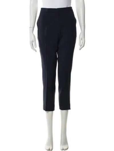 Pre-owned Scanlan Theodore Straight Leg Pants In Blue