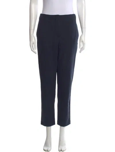 Pre-owned Scanlan Theodore Straight Leg Pants In Blue