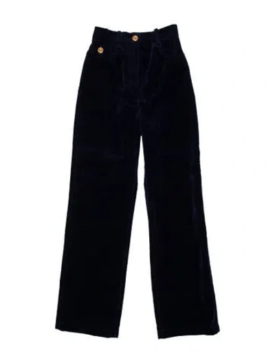 Pre-owned Scanlan Theodore Straight Leg Pants In Blue
