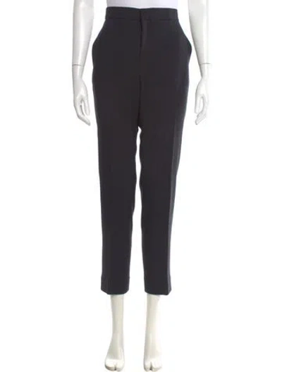 Pre-owned Scanlan Theodore Straight Leg Pants In Gray