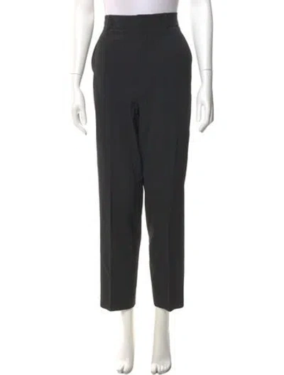 Pre-owned Scanlan Theodore Straight Leg Pants In Gray