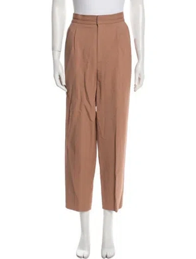 Pre-owned Scanlan Theodore Straight Leg Pants In Neutral