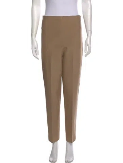 Pre-owned Scanlan Theodore Straight Leg Pants In Neutral