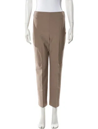 Pre-owned Scanlan Theodore Straight Leg Pants In Neutral