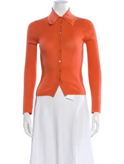 Pre-owned Scanlan Theodore Sweater In Orange