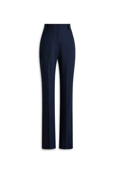 Scanlan Theodore Tailored Slim Leg Trouser In Blue