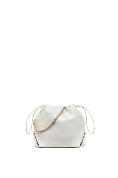 Scanlan Theodore The Leather Drawstring Bag In Parchment