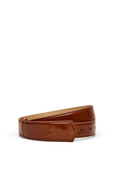 Scanlan Theodore The Minimal Belt Babiche 2.5 In Brandy