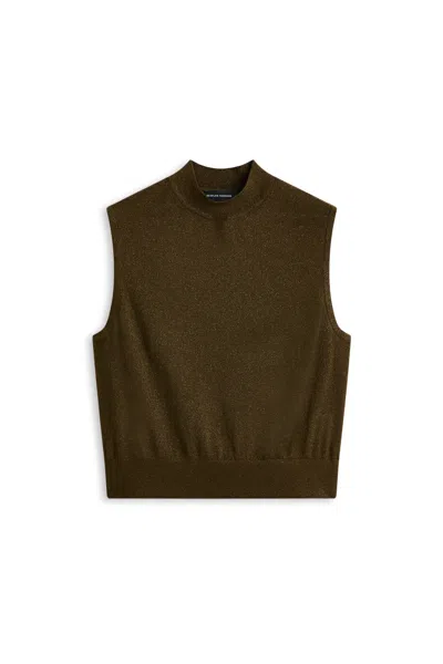 Scanlan Theodore Tinsel Sleeveless Tank In Green