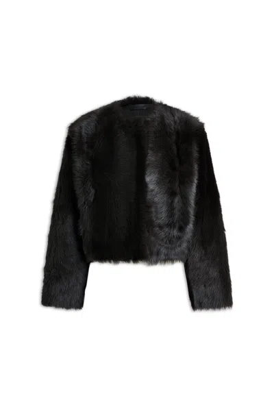 Scanlan Theodore Toscana Cocoon Jacket In Gray
