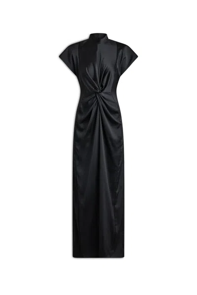 Scanlan Theodore Turban Gown In Black