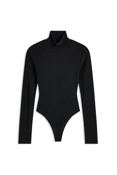 Scanlan Theodore Turtleneck Bodysuit In Black