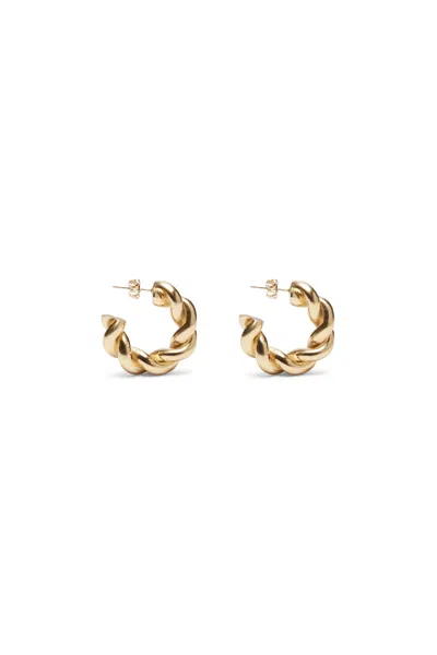 Scanlan Theodore Twist Earrings In Light.gold