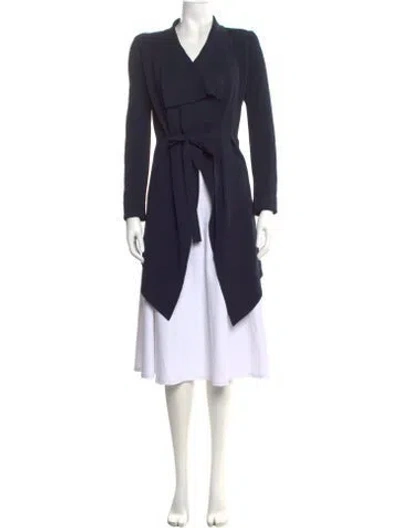 Pre-owned Scanlan Theodore V-neck Sweater In Blue
