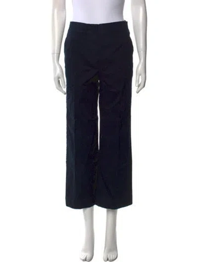 Pre-owned Scanlan Theodore Wide Leg Pants In Black