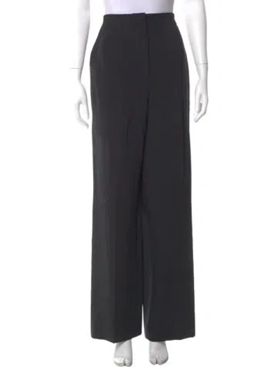 Pre-owned Scanlan Theodore Wide Leg Pants In Black
