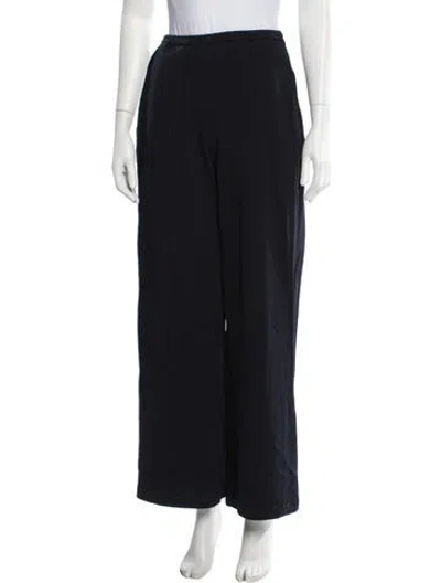 Pre-owned Scanlan Theodore Wide Leg Pants In Black