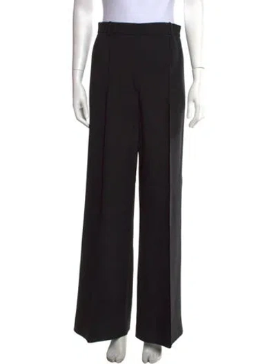 Pre-owned Scanlan Theodore Wide Leg Pants In Black