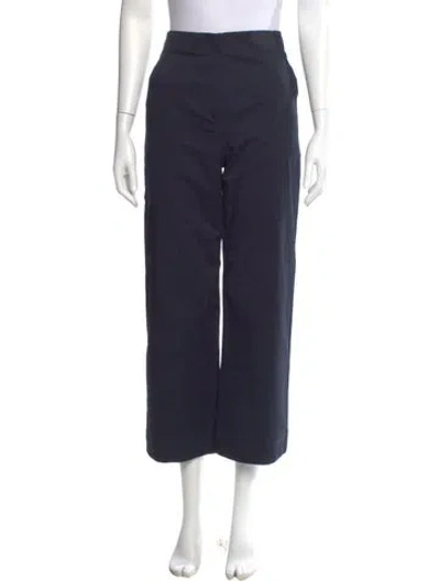 Pre-owned Scanlan Theodore Wide Leg Pants In Blue