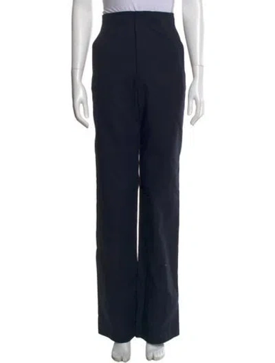 Pre-owned Scanlan Theodore Wide Leg Pants In Blue