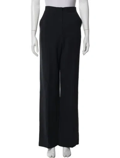 Pre-owned Scanlan Theodore Wide Leg Pants In Blue