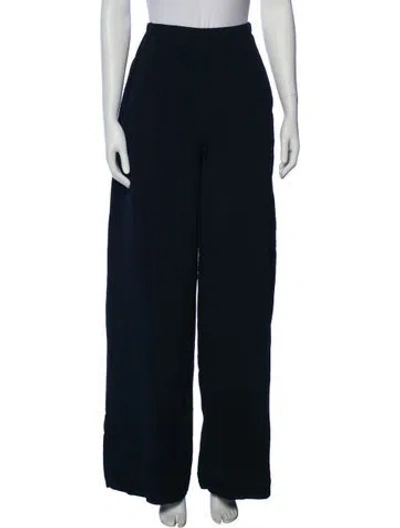 Pre-owned Scanlan Theodore Wide Leg Pants In Blue