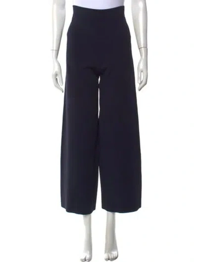 Pre-owned Scanlan Theodore Wide Leg Pants In Blue