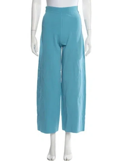 Pre-owned Scanlan Theodore Wide Leg Pants In Blue