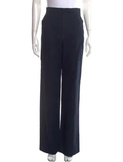 Pre-owned Scanlan Theodore Wide Leg Pants In Blue