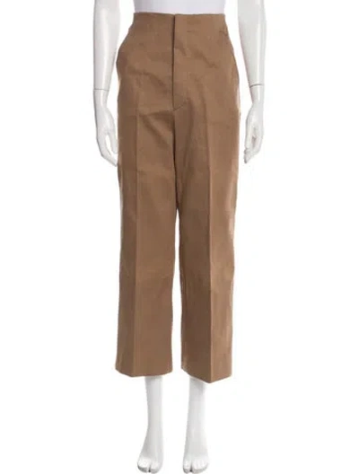 Pre-owned Scanlan Theodore Wide Leg Pants In Brown