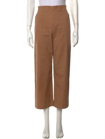 Pre-owned Scanlan Theodore Wide Leg Pants In Brown