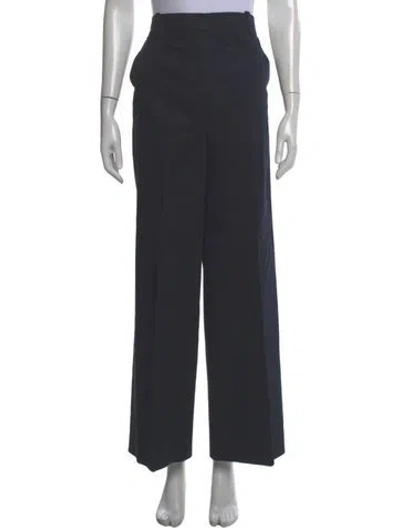 Pre-owned Scanlan Theodore Wide Leg Pants In Gray