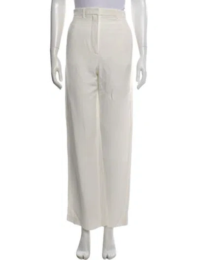 Pre-owned Scanlan Theodore Wide Leg Pants In Gray